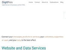 Tablet Screenshot of digitprofessionals.com